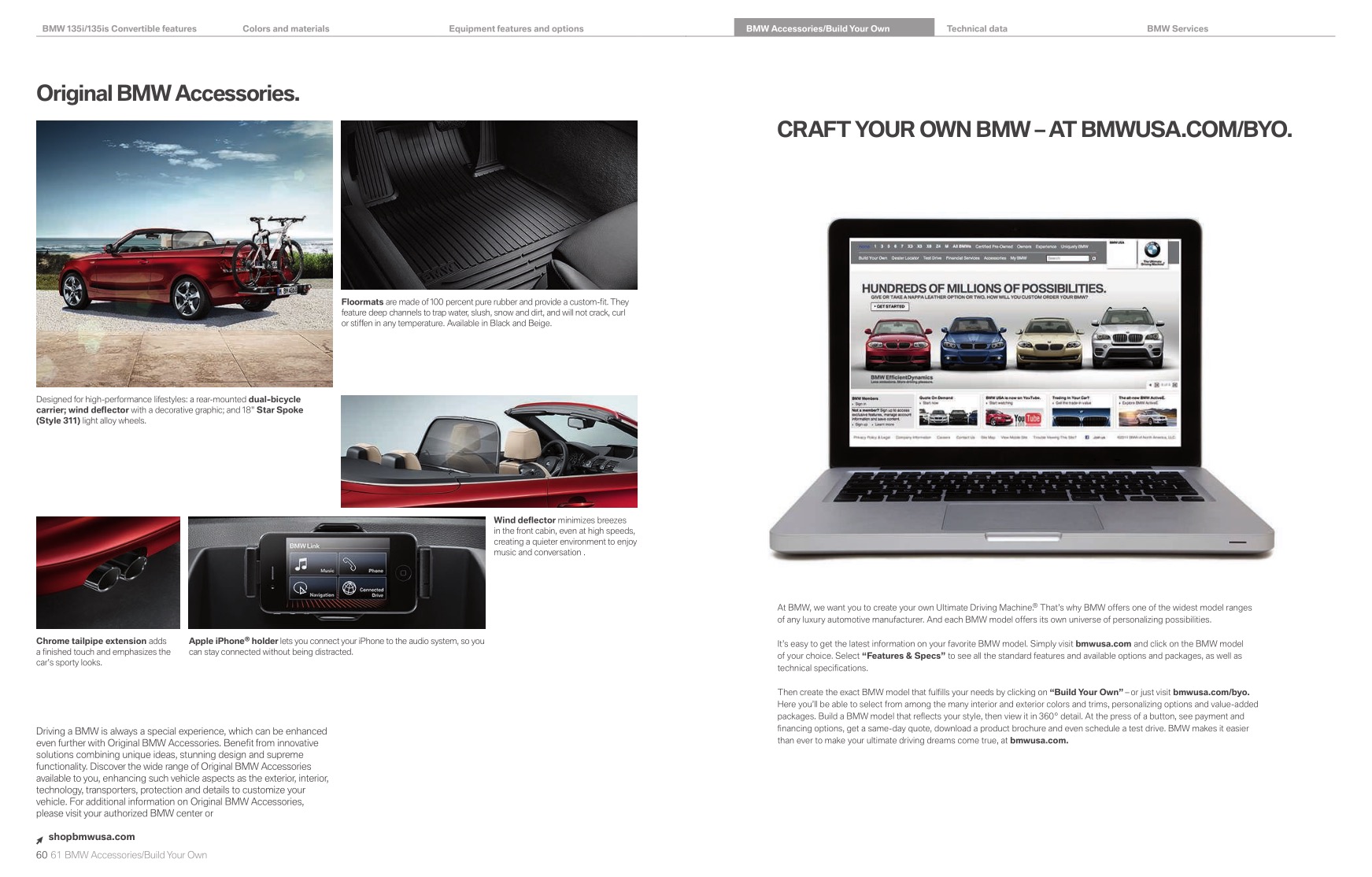 2013 BMW 1-Series Convertible Brochure Page 33